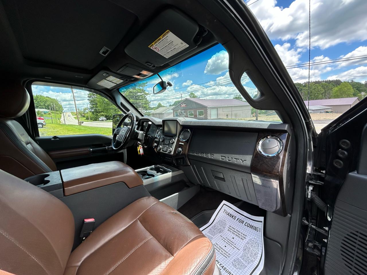 Ford Super Duty F-350 SRW 4WD Crew Cab 156" Platinum 2014