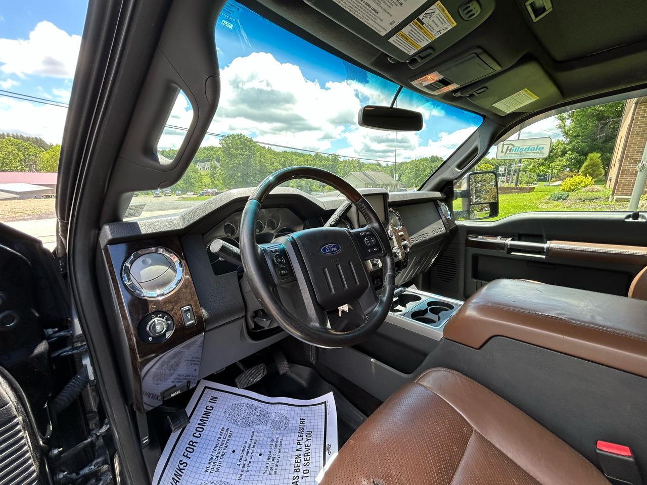Ford Super Duty F-350 SRW 4WD Crew Cab 156" Platinum 2014