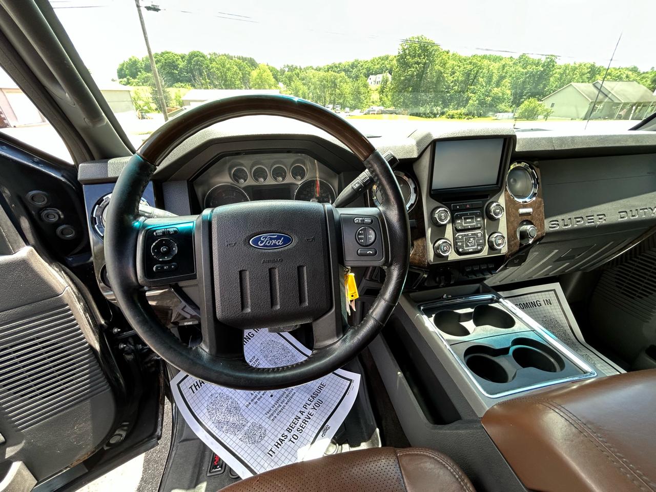 Ford Super Duty F-350 SRW 4WD Crew Cab 156" Platinum 2014
