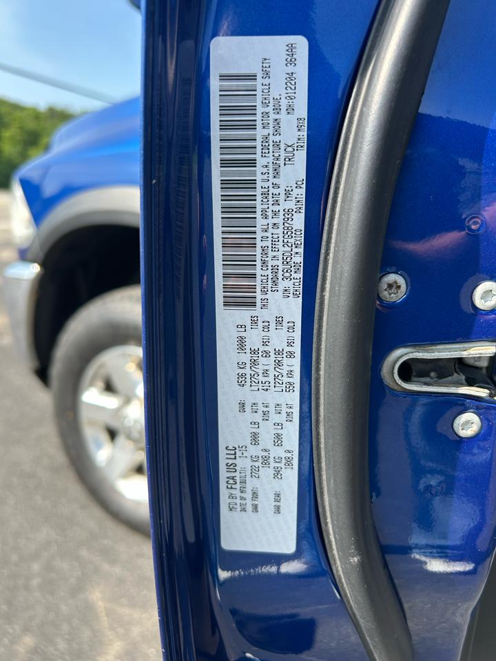 RAM 2500 4WD Crew Cab 149" Lone Star 2015