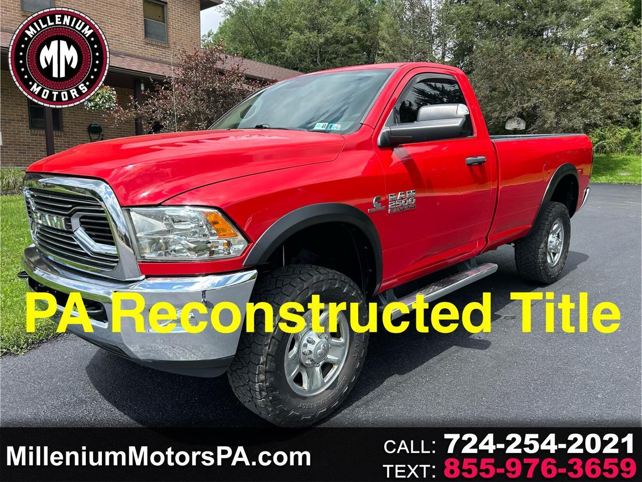 RAM 2500 4WD Reg Cab 140.5" Tradesman 2016
