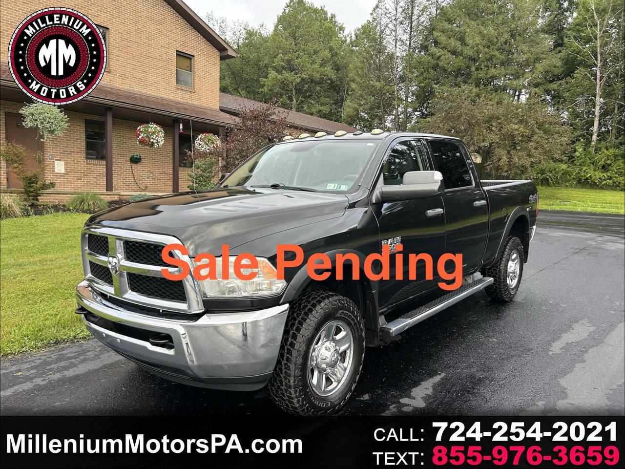 2017 RAM 2500 Tradesman 4x4 Crew Cab 6'4" Box