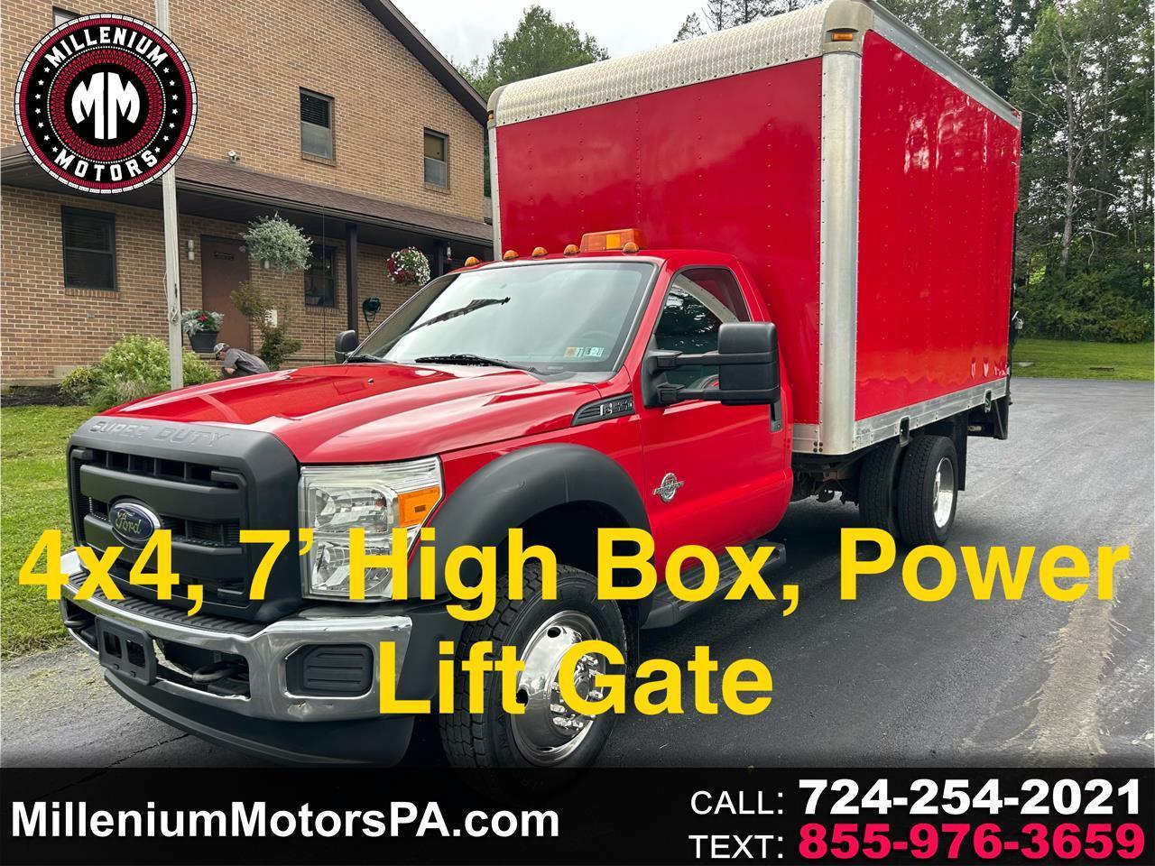 Ford Super Duty F-550 DRW 4WD Reg Cab 165" WB 84" CA XL 2015
