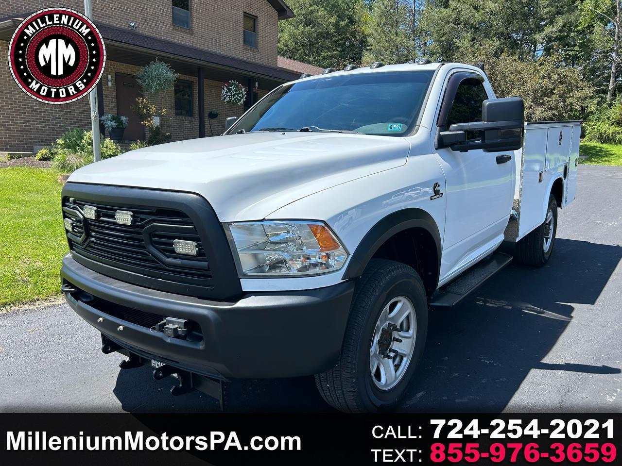 RAM 3500 4WD Reg Cab 143" WB 60" CA Tradesman 2014