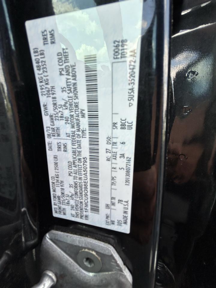 Ford Escape 4WD 4dr SE 2014