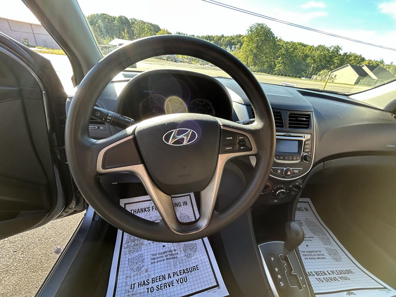 Hyundai Accent 5dr HB Auto SE 2016