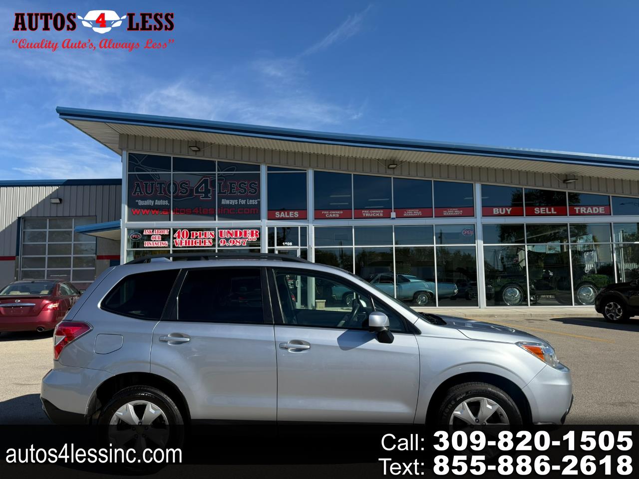 2016 Subaru Forester 4dr CVT 2.5i Premium PZEV