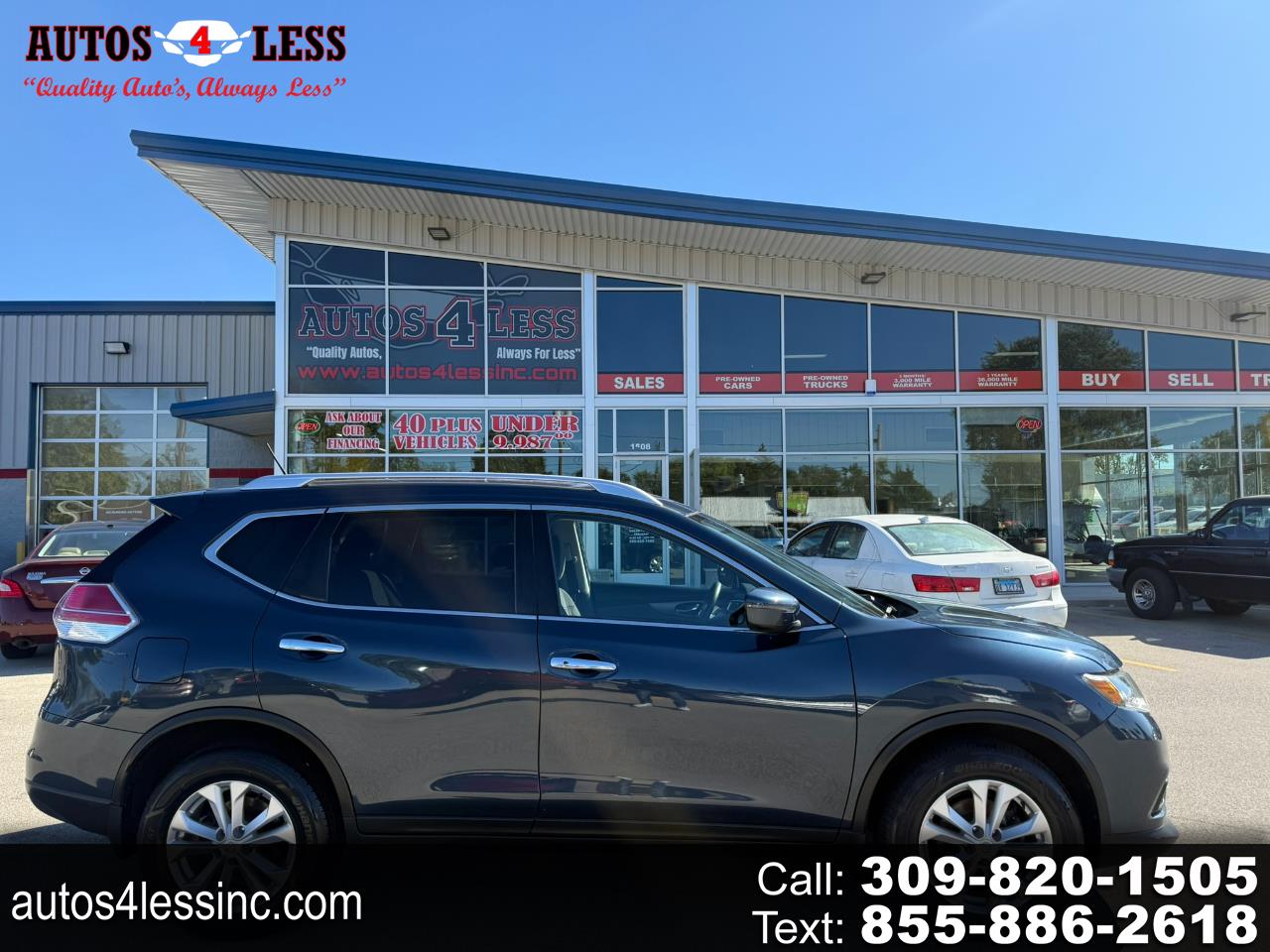 Nissan Rogue AWD 4dr SV 2016 Nissan Rogue AWD 4dr SV 2016