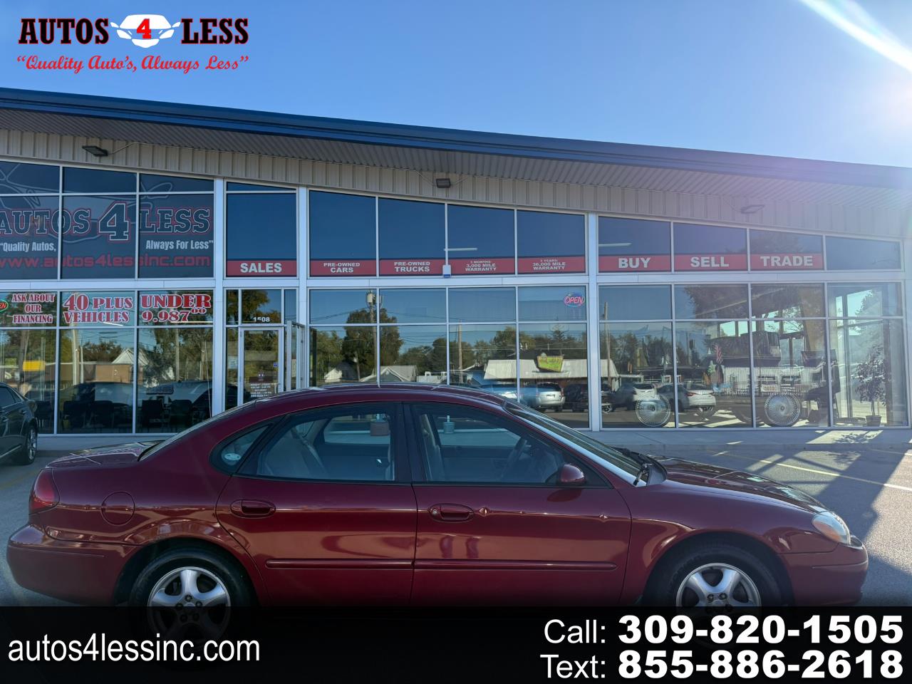 Ford Taurus 4dr Sdn SE Standard 2002 Ford Taurus 4dr Sdn SE Standard 2002