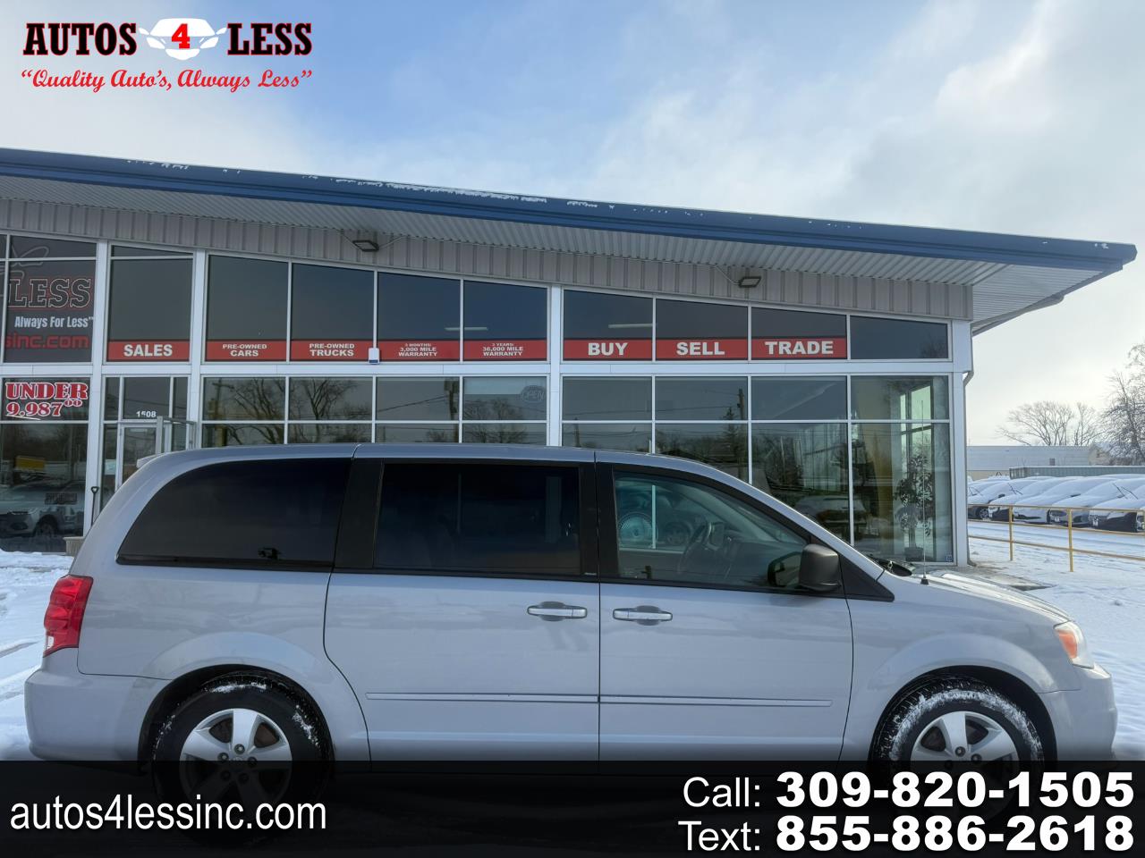 2013 Dodge Grand Caravan 4dr Wgn SE