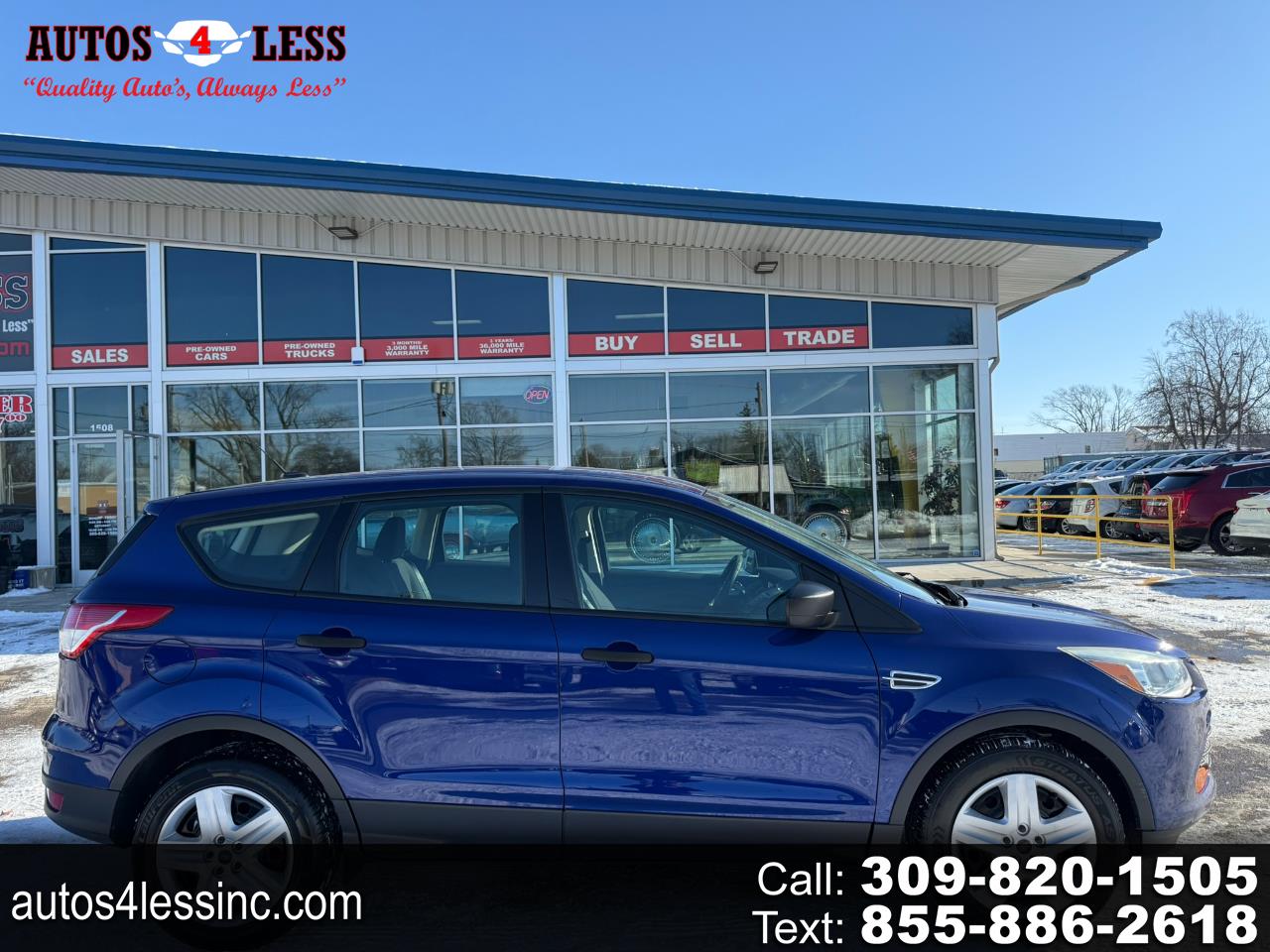 Ford Escape FWD 4dr S 2016