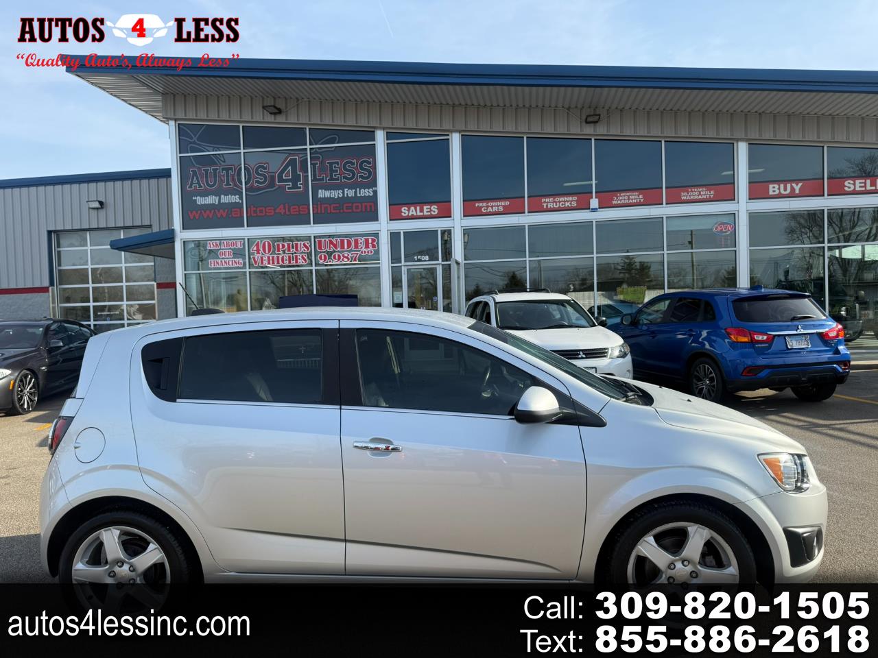 Chevrolet Sonic 5dr HB Auto LTZ 2015