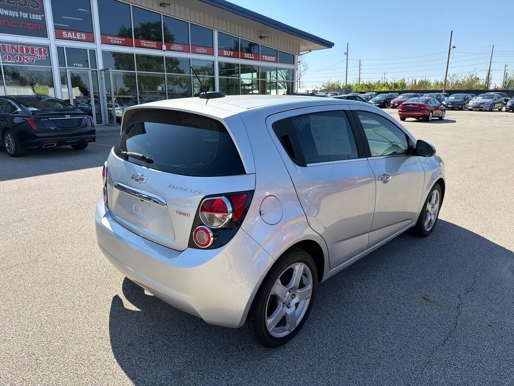 Chevrolet Sonic 5dr HB Auto LTZ 2015