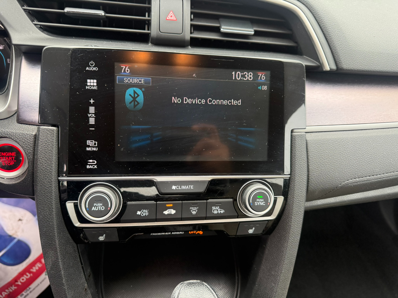 Honda Civic Sedan 4dr CVT EX-T 2016