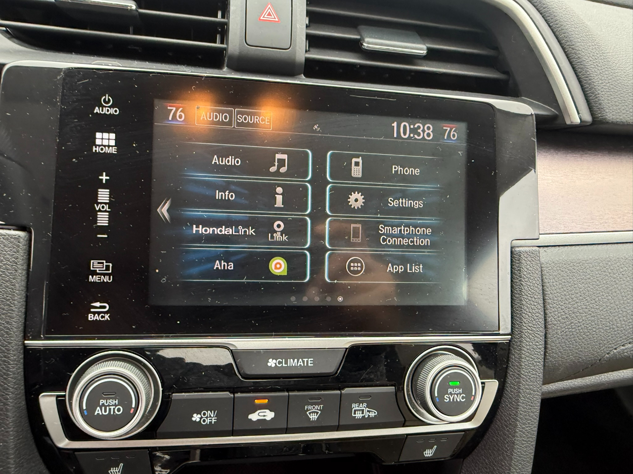 Honda Civic Sedan 4dr CVT EX-T 2016