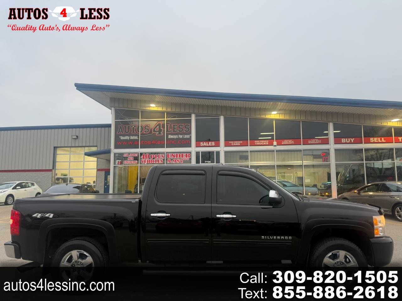 2010 Chevrolet Silverado 1500 4WD Crew Cab 143.5" LT