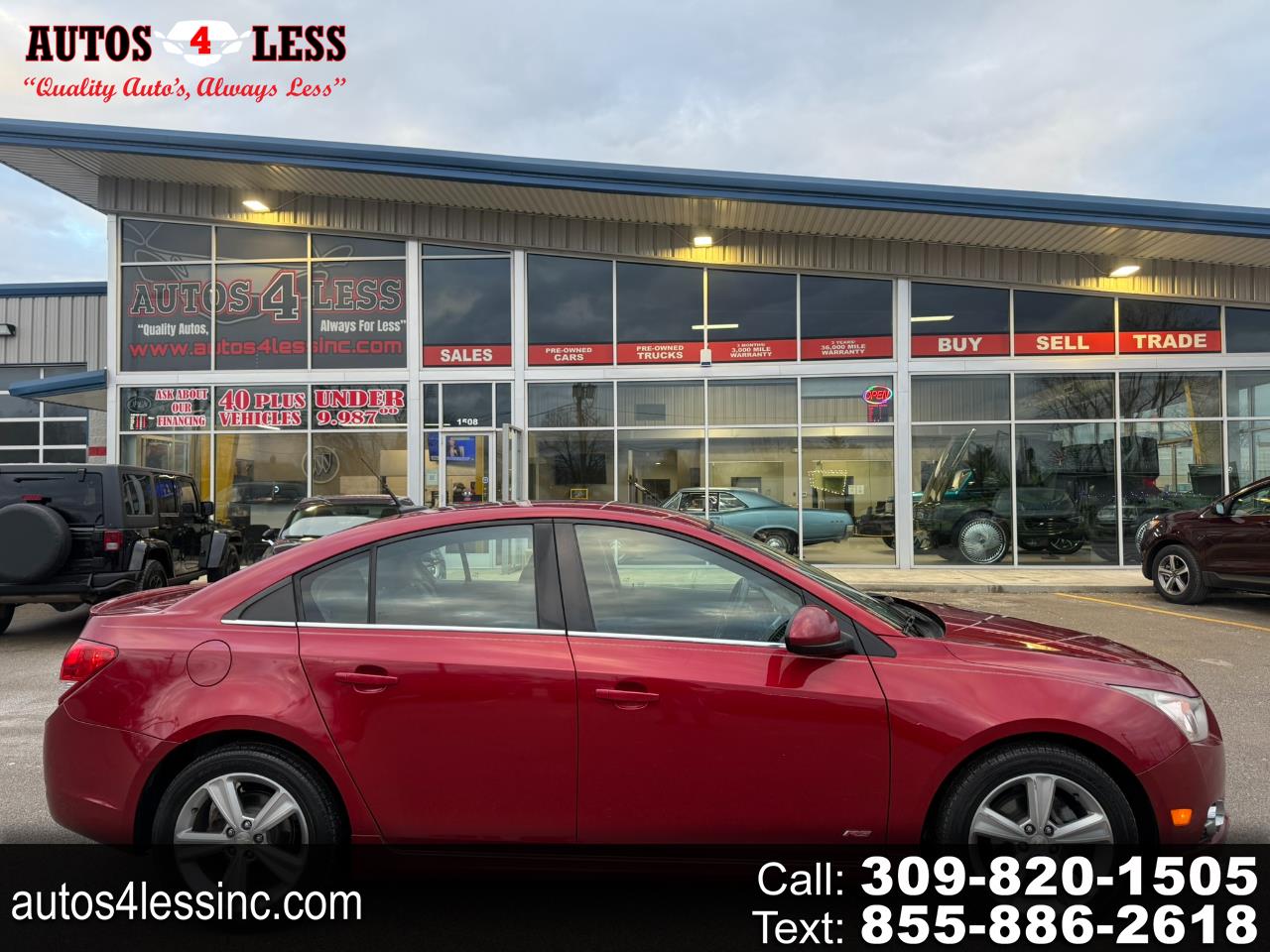 2014 Chevrolet Cruze 4dr Sdn Auto 2LT