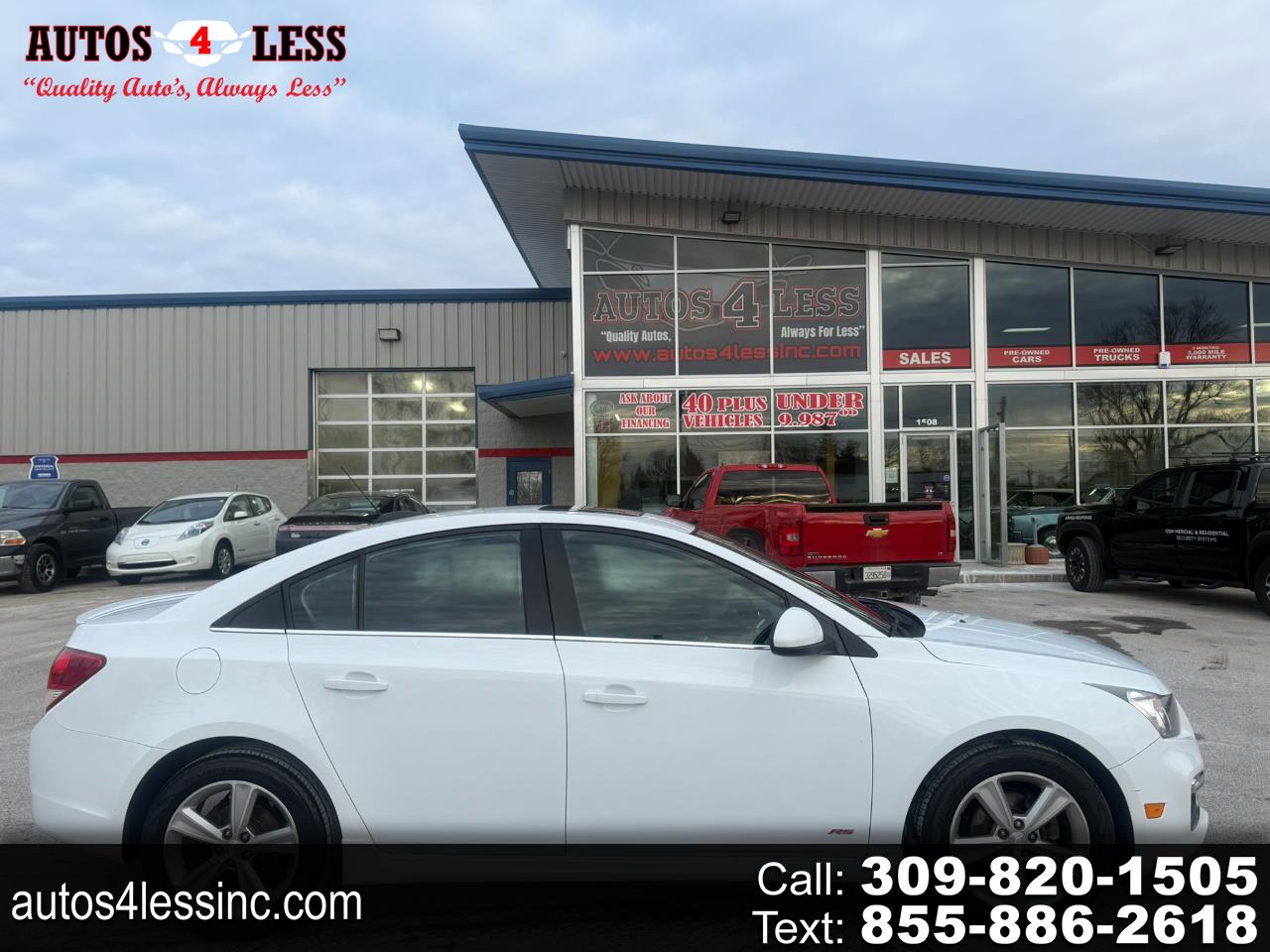 2015 Chevrolet Cruze 4dr Sdn Auto 2LT