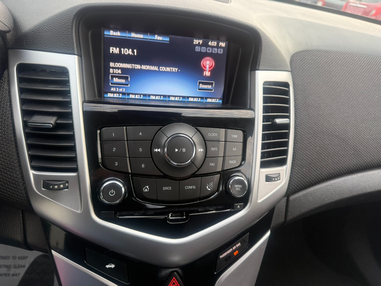 Chevrolet Cruze 4dr Sdn Auto 2LT 2015