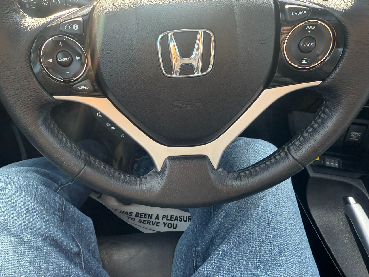 Honda Civic Sedan 4dr CVT EX-L 2015