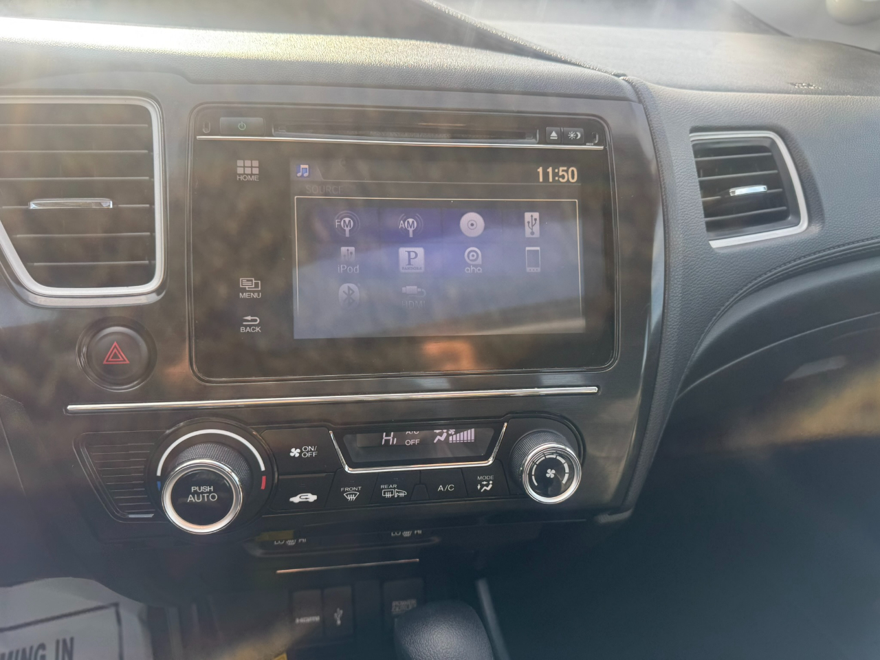 Honda Civic Sedan 4dr CVT EX-L 2015