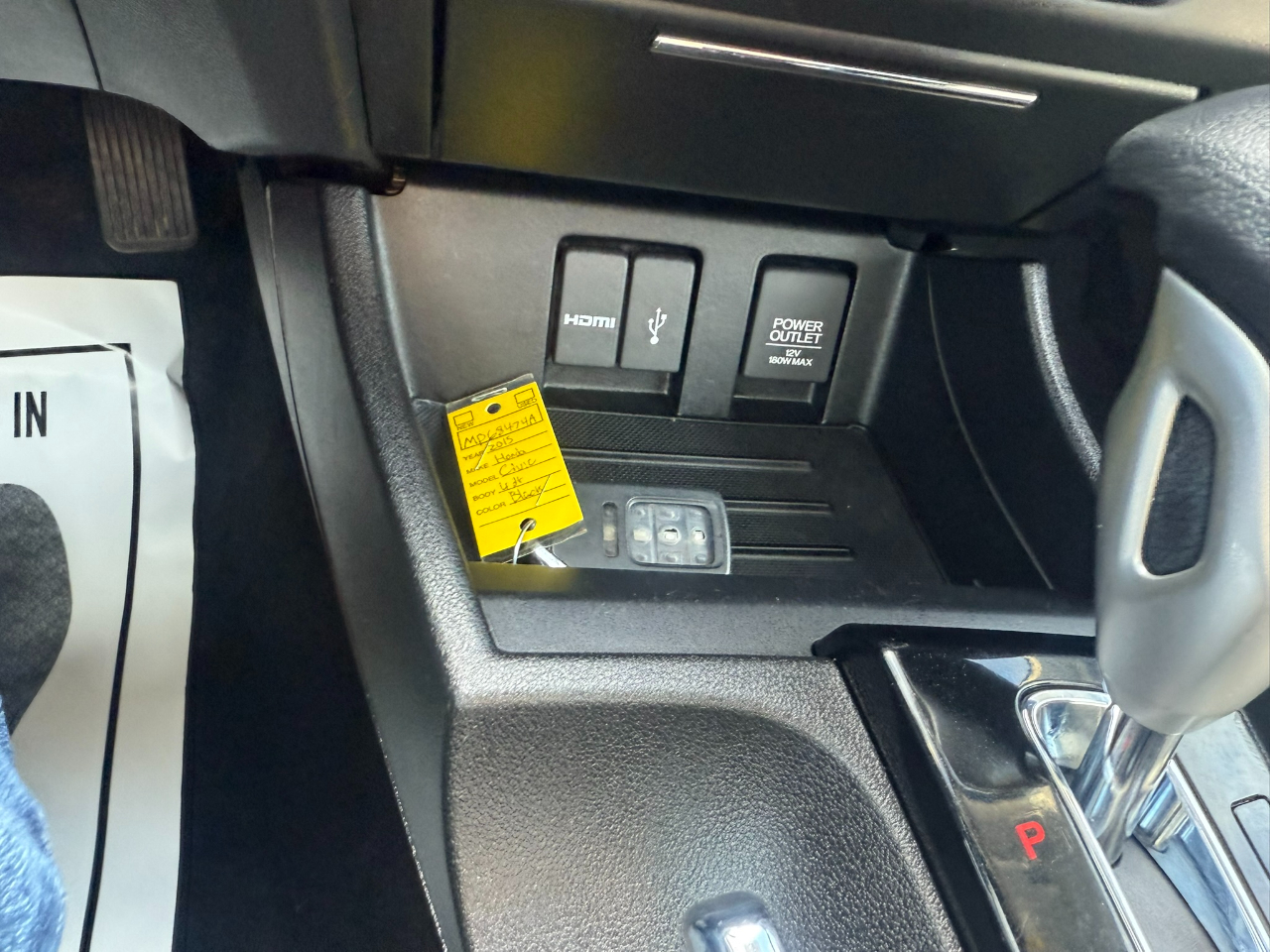 Honda Civic Sedan 4dr CVT EX-L 2015