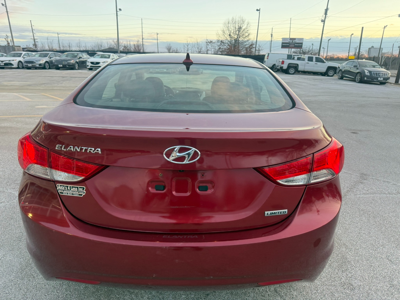 Hyundai Elantra 4dr Sdn Auto Limited (Alabama Plant) 2013