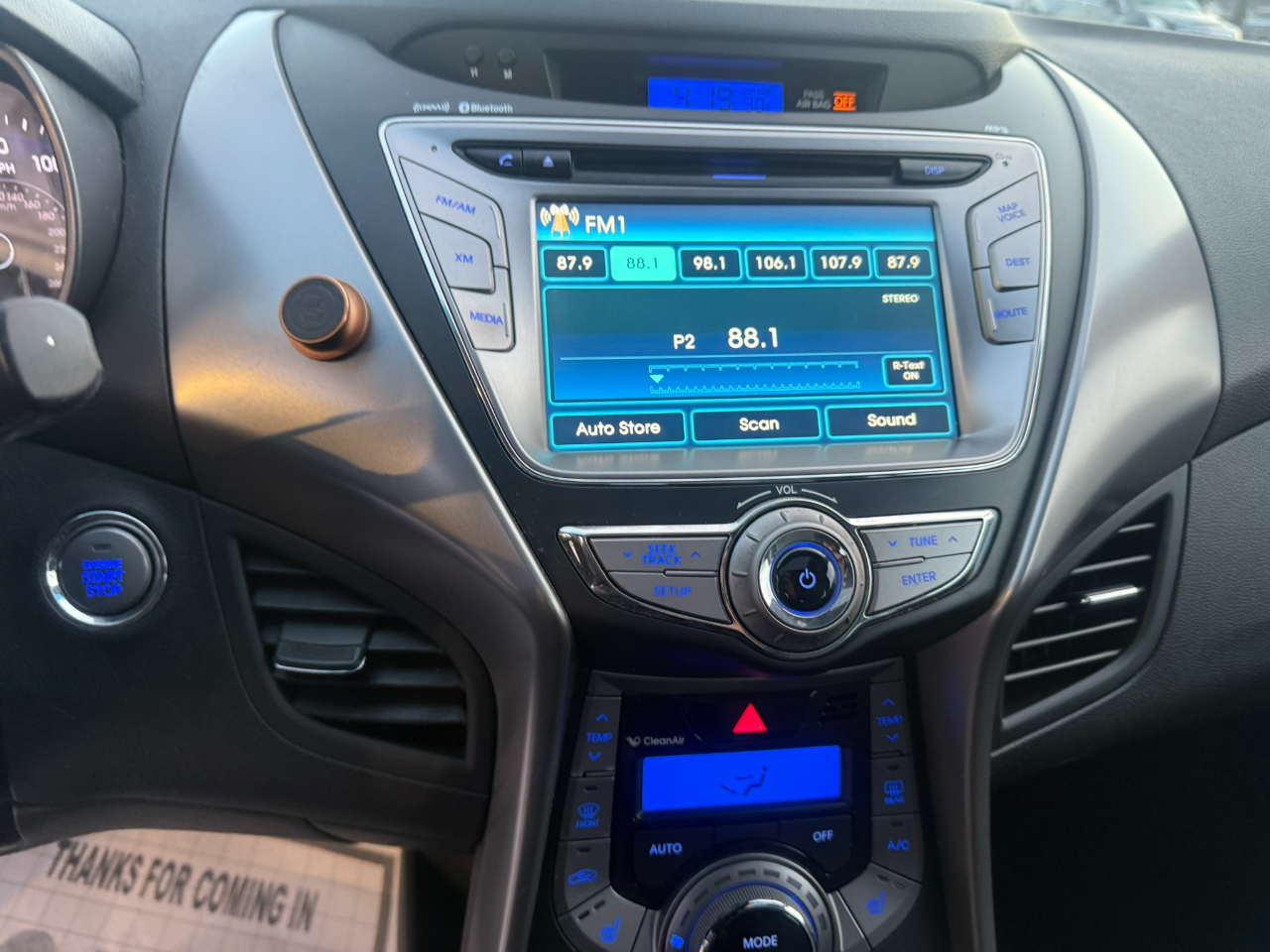 Hyundai Elantra 4dr Sdn Auto Limited (Alabama Plant) 2013