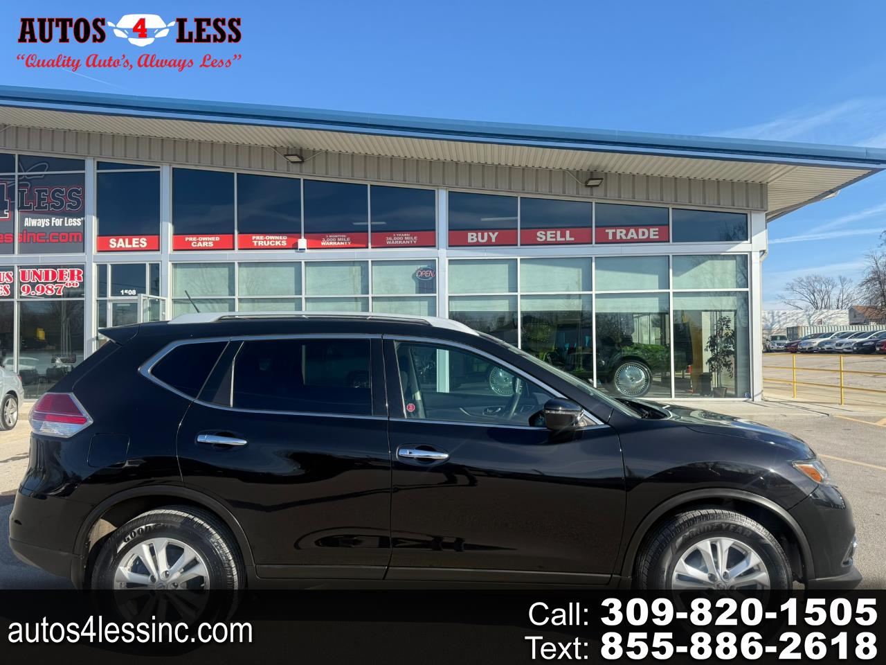 2016 Nissan Rogue FWD 4dr SV