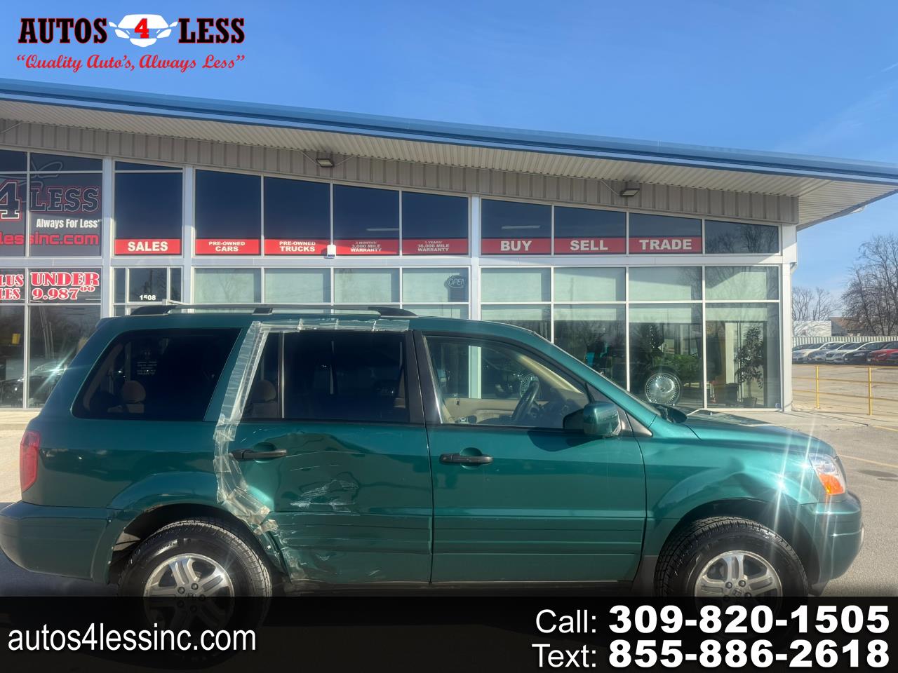 2003 Honda Pilot 4WD EX Auto