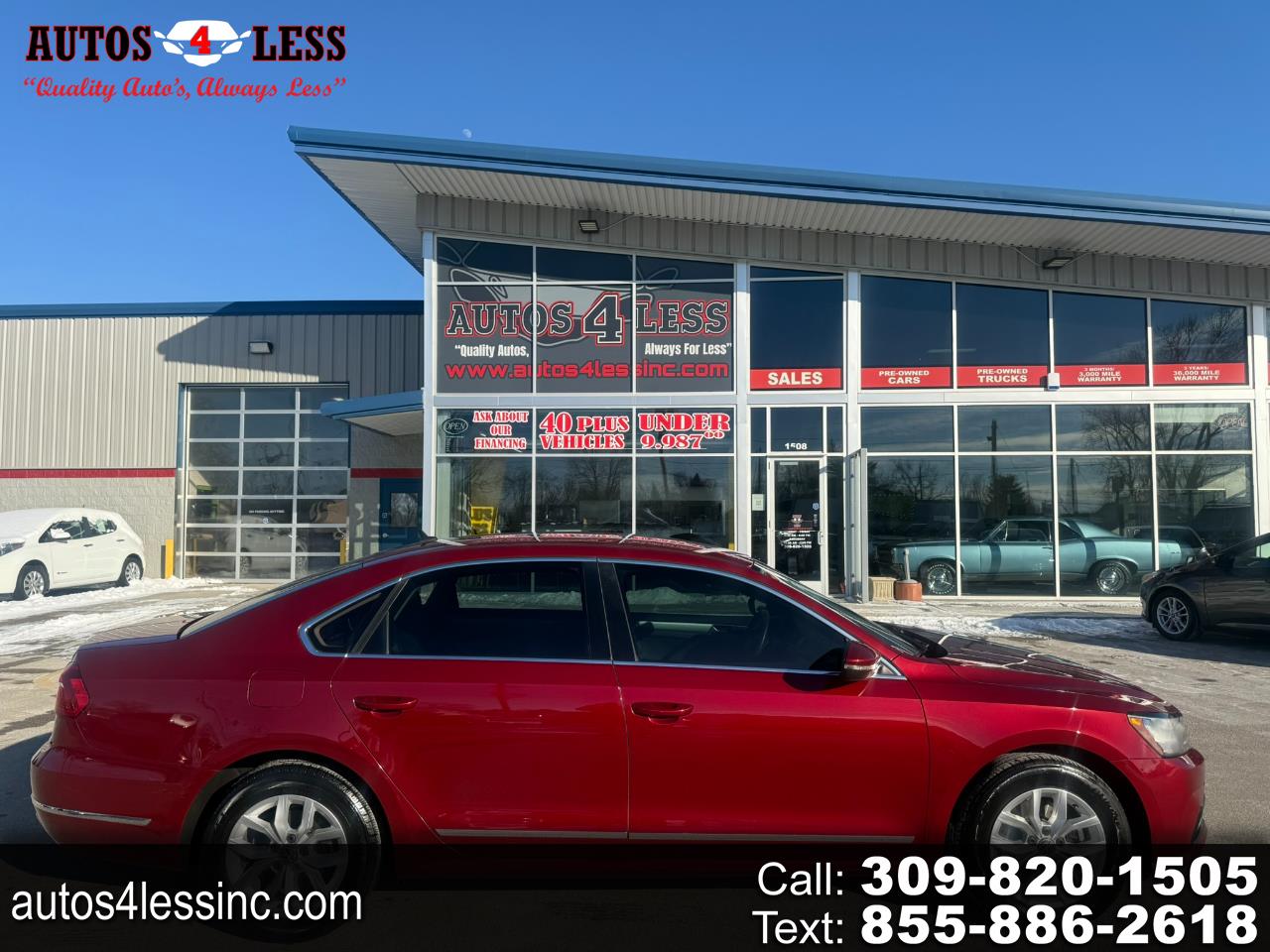 2016 Volkswagen Passat 4dr Sdn 1.8T Auto S