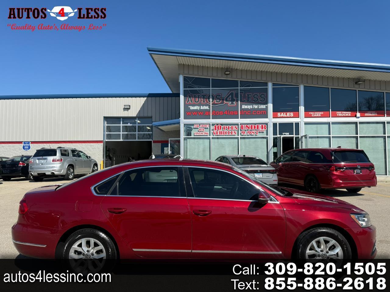 Volkswagen Passat 4dr Sdn 1.8T Auto S 2016