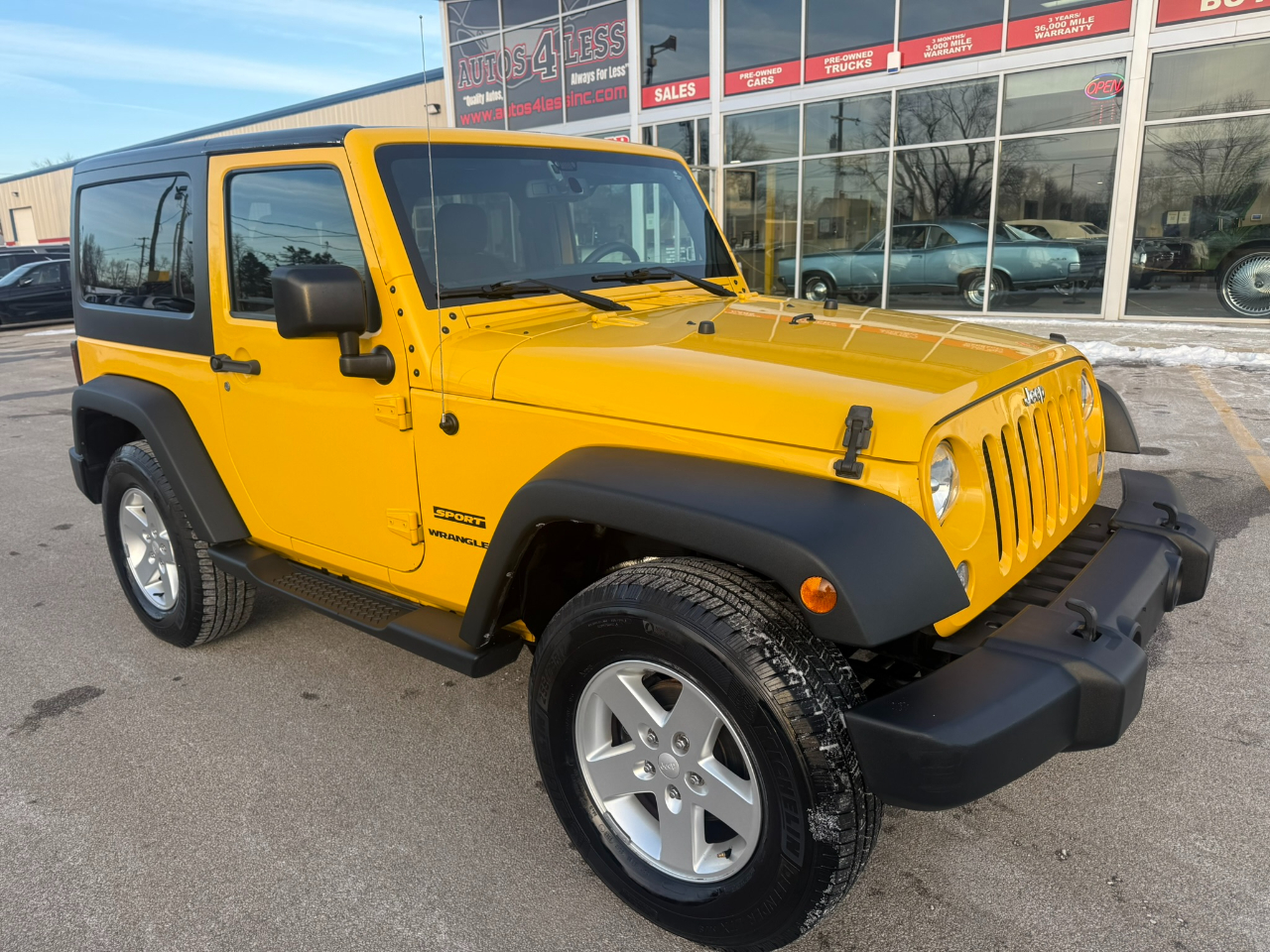 Jeep Wrangler 4WD 2dr Sport 2015