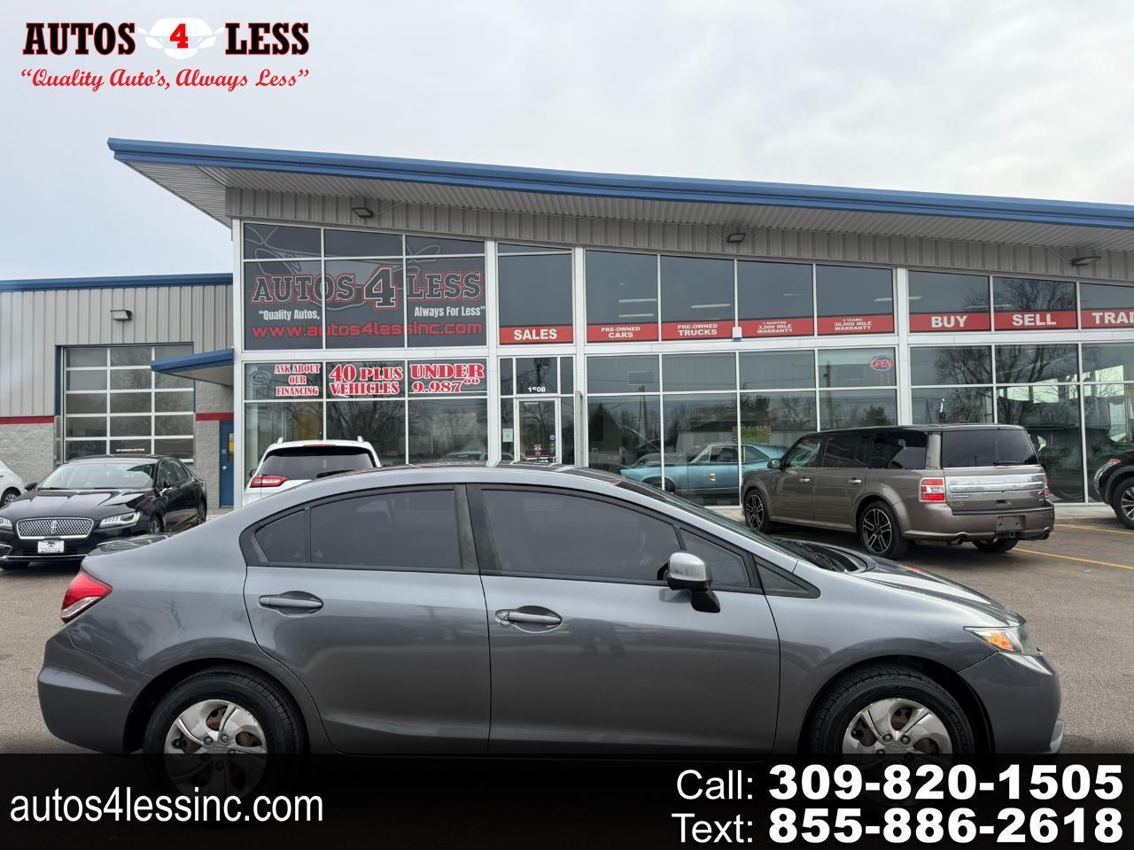 Honda Civic Sdn 4dr Auto LX 2013