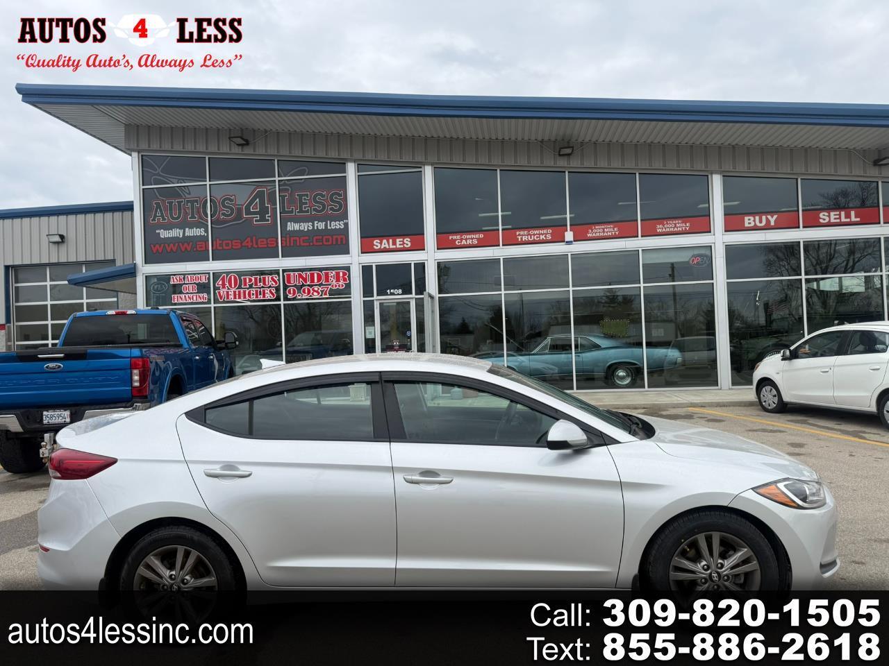 Hyundai Elantra SEL 2.0L Auto (Alabama) 2018
