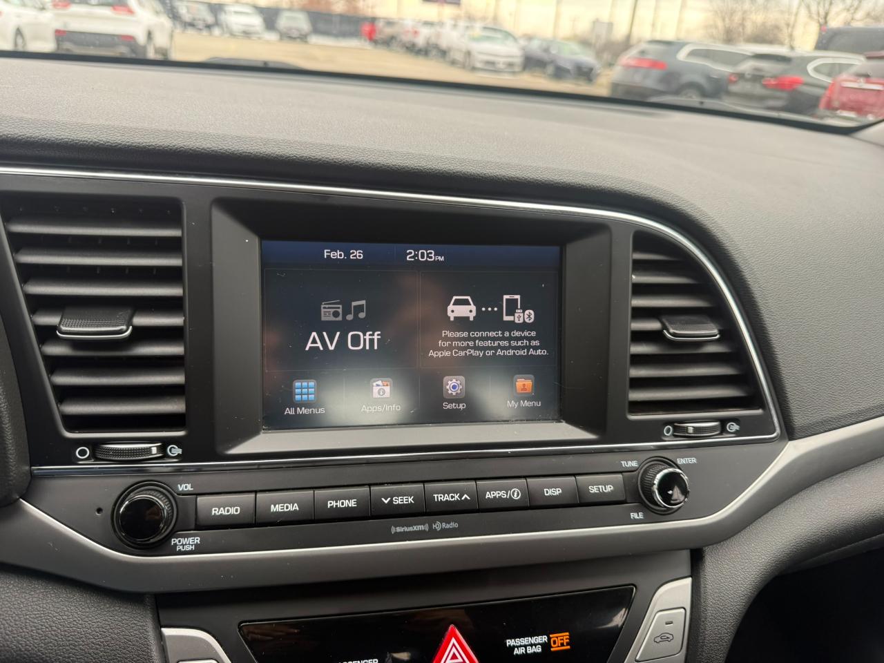 Hyundai Elantra SEL 2.0L Auto (Alabama) 2018