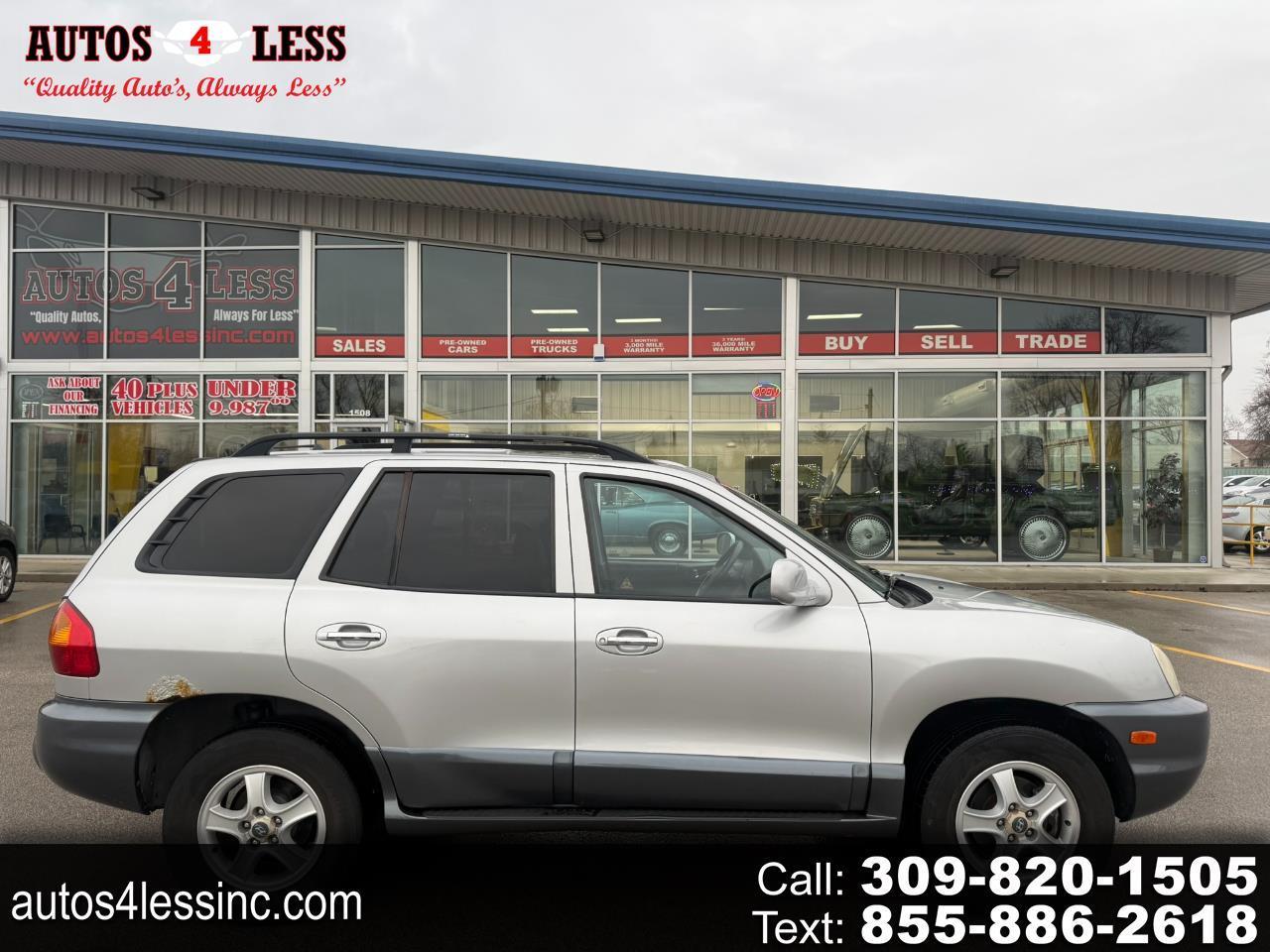 2004 Hyundai Santa Fe 4dr GLS 2WD Auto 3.5L V6