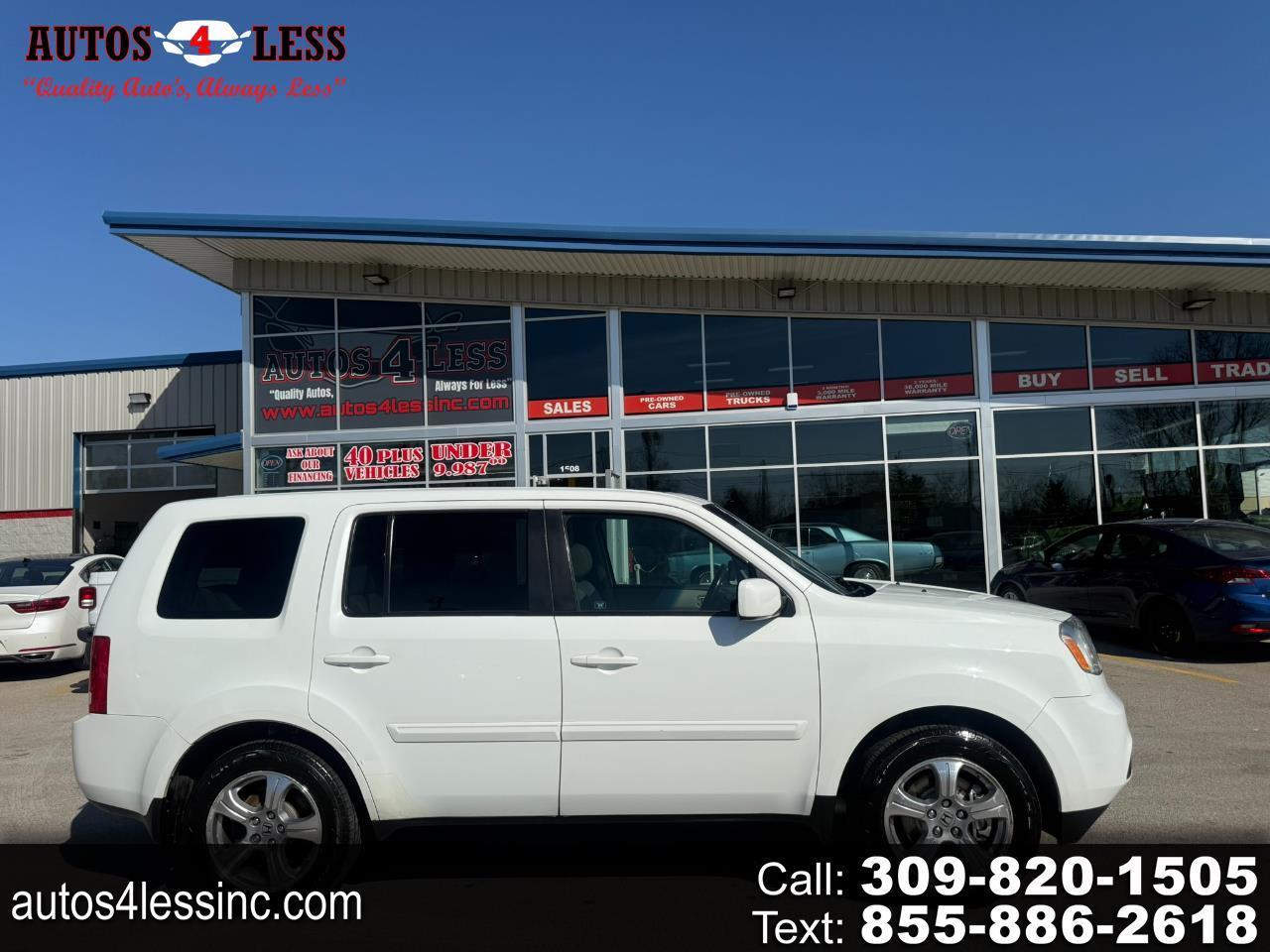 Honda Pilot 4WD 4dr EX-L 2012