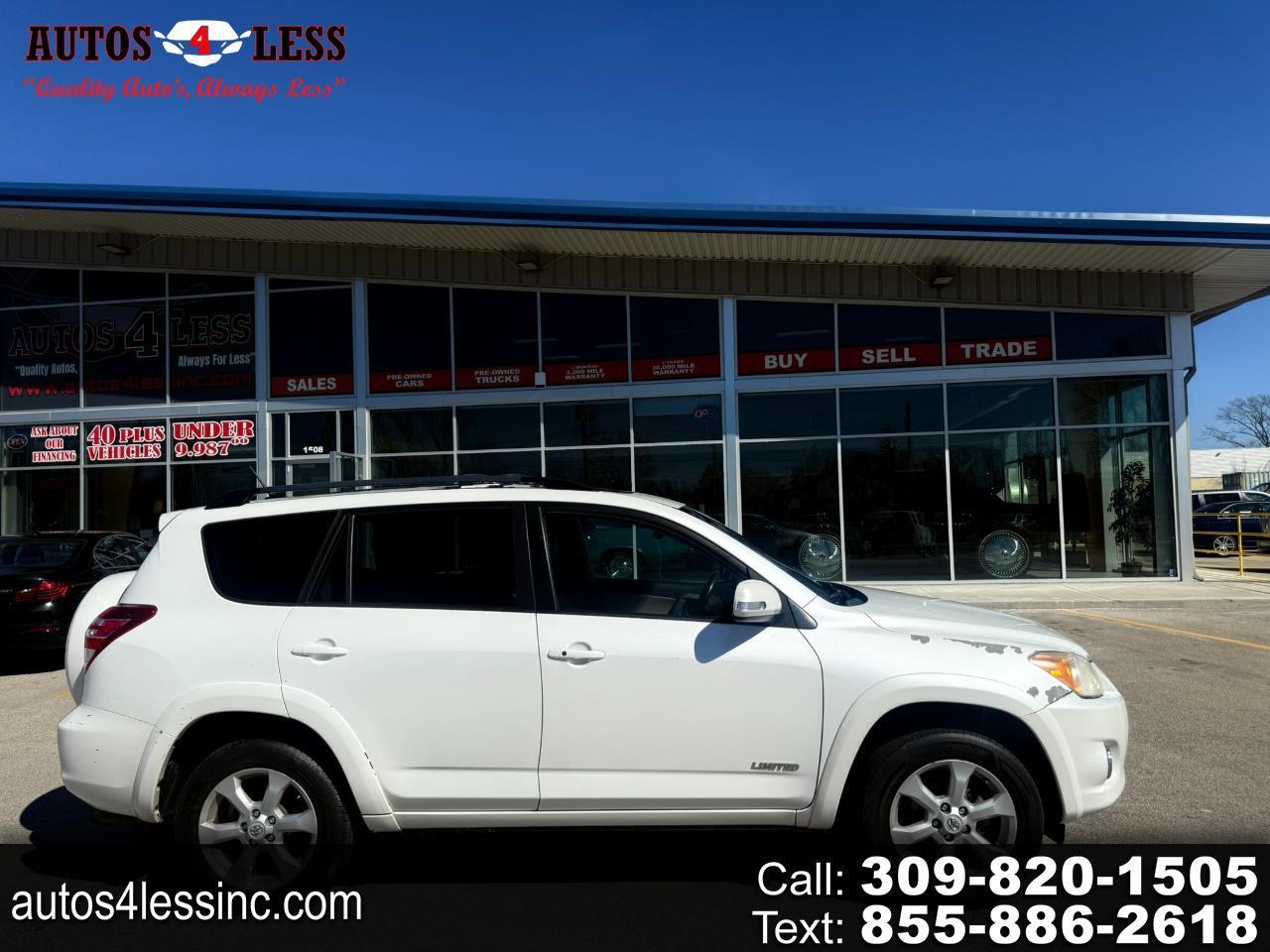 Toyota RAV4 FWD 4dr 4-cyl 4-Spd AT Ltd (Natl) 2011