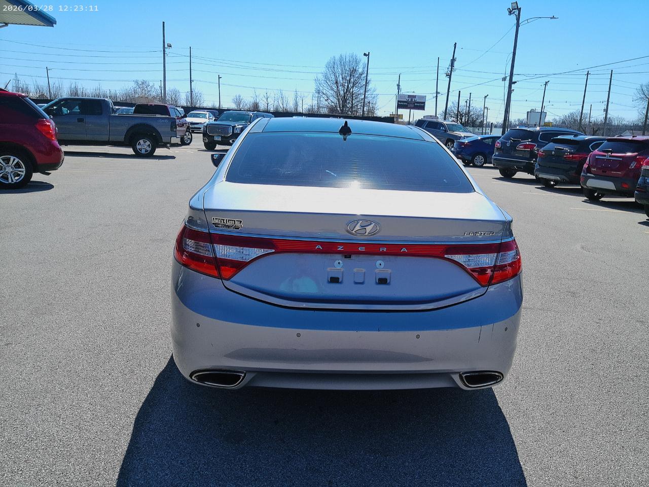 Hyundai Azera 4dr Sdn Limited 2014