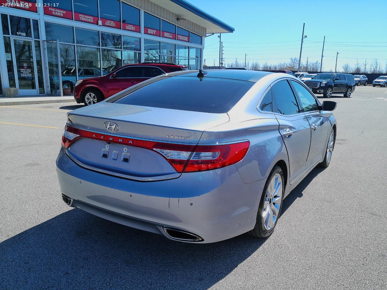 Hyundai Azera 4dr Sdn Limited 2014