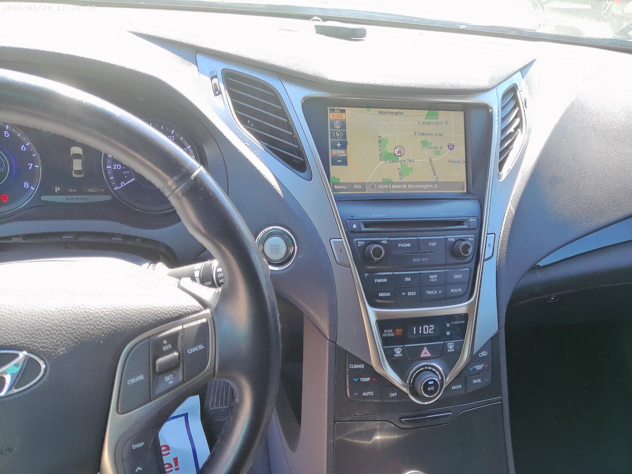 Hyundai Azera 4dr Sdn Limited 2014