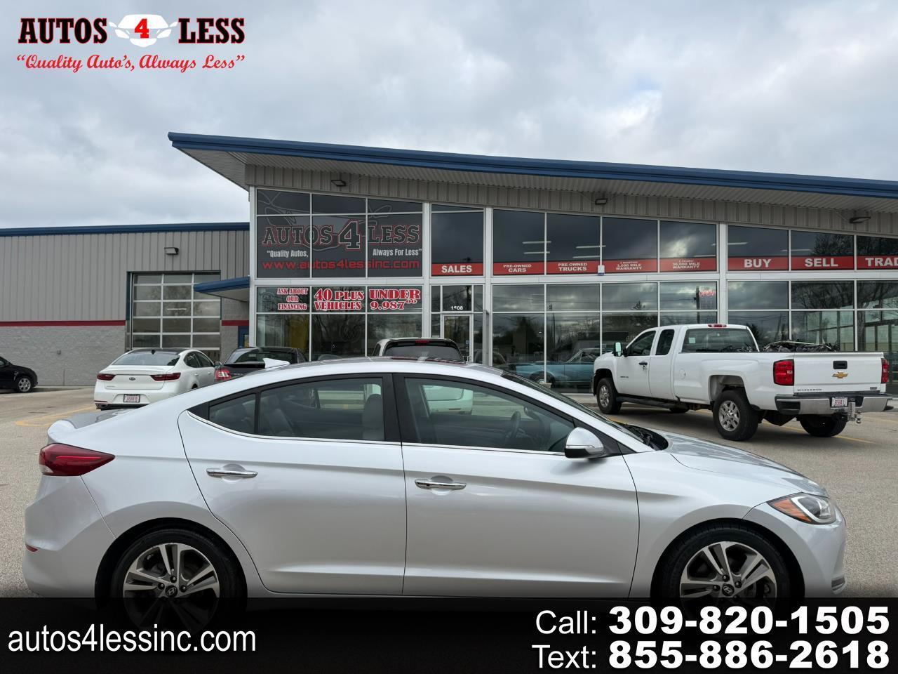 Hyundai Elantra Limited 2.0L Auto (Alabama) *Ltd Avail* 2017