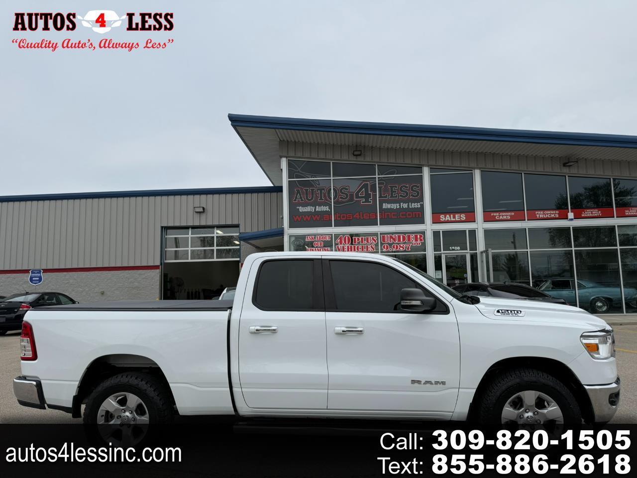 RAM 1500 Big Horn/Lone Star 4x4 Quad Cab 6'4" Box 2019