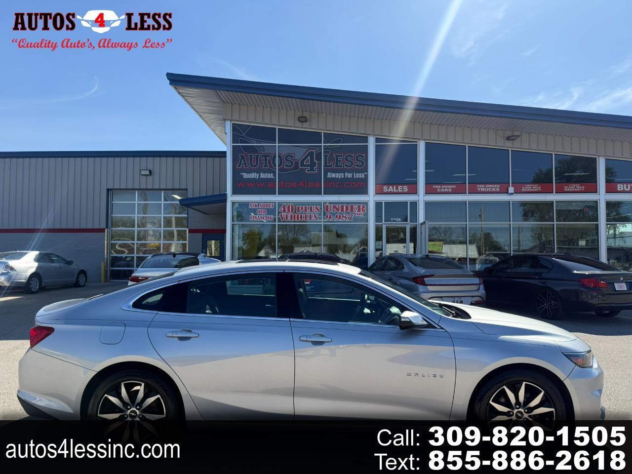 Chevrolet Malibu 4dr Sdn LT w/1LT 2016