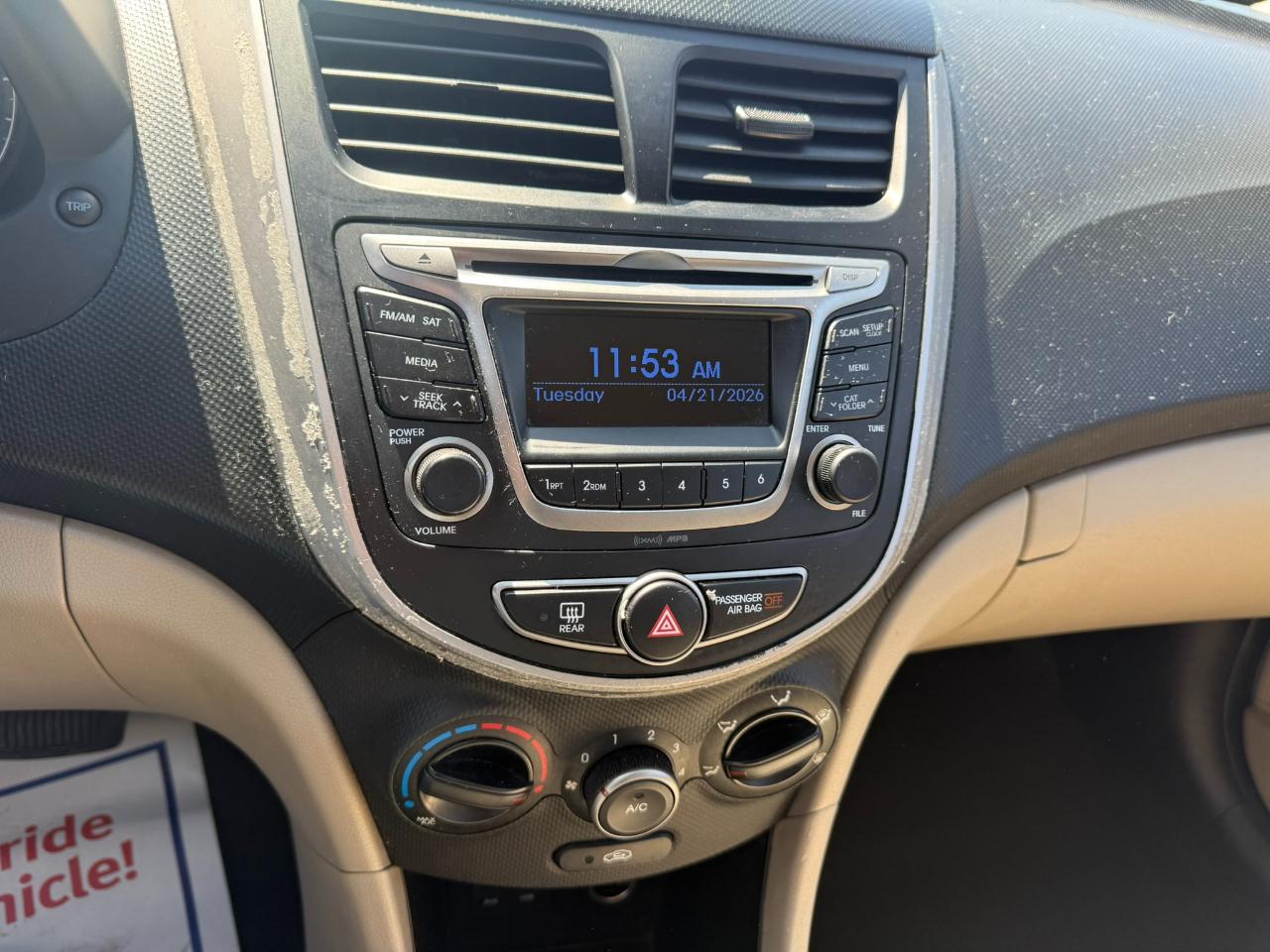 Hyundai Accent 4dr Sdn Auto SE 2016