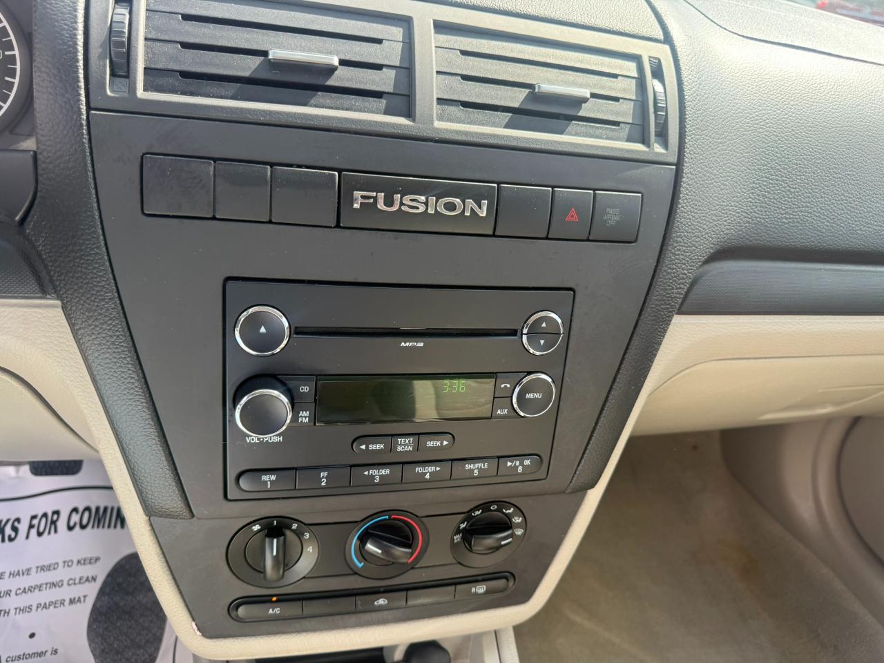 Ford Fusion 4dr Sdn I4 S FWD 2009