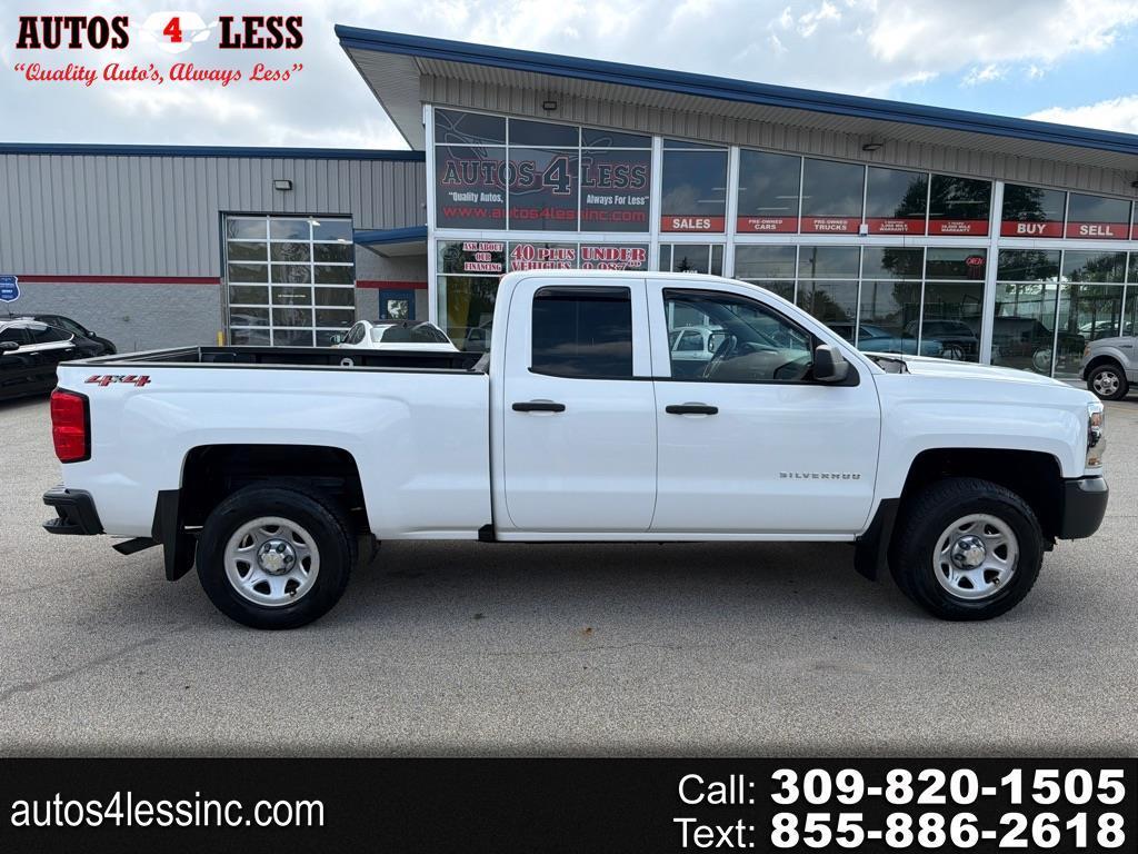 2018 Chevrolet Silverado 1500 4WD Double Cab 143.5" Work Truck