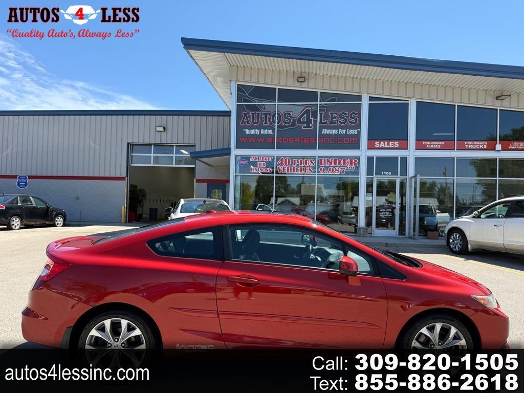 Honda Civic Cpe 2dr Man Si 2012