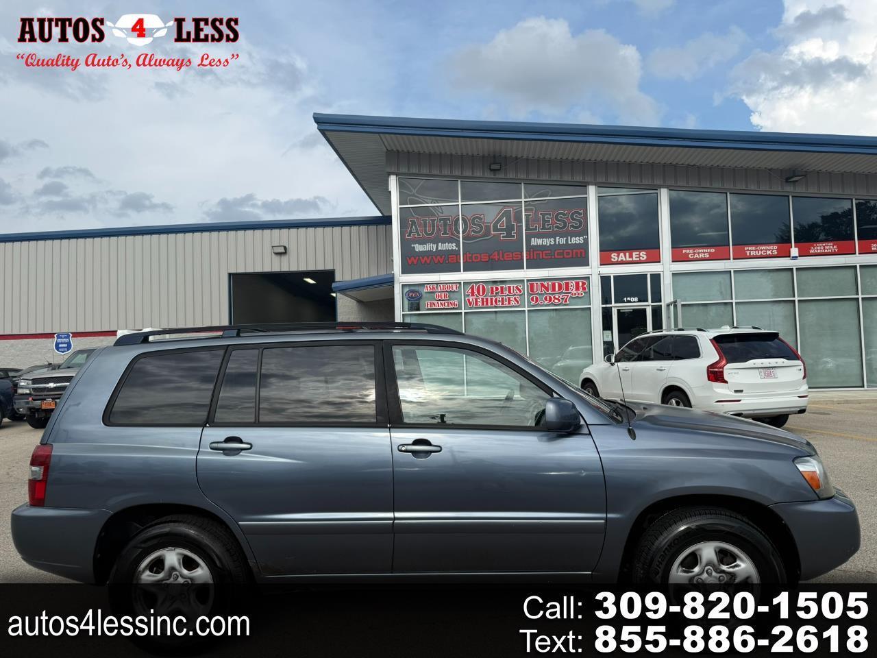 Toyota Highlander 4dr 4-Cyl (Natl) 2006